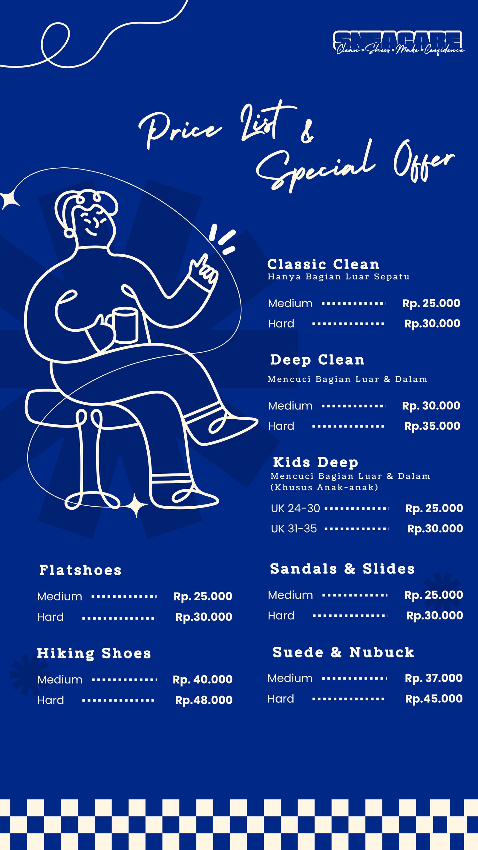 Pricelist SNEACARE Halaman 1